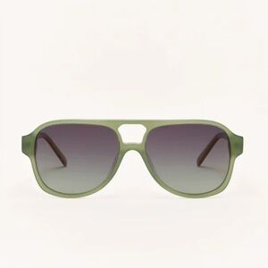 Z Supply Good Time Sunglasses | Forest Gradient Polarized
